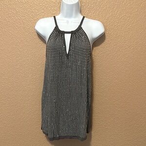 Sparkling Slate Grey Halter Top